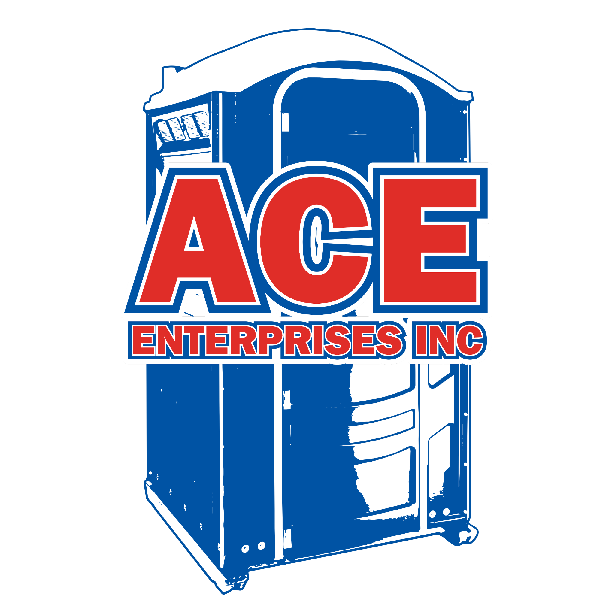 ACE Enterprises Inc. logo, portable sanitation and site services provider supporting the Bayou Country Business Expo.