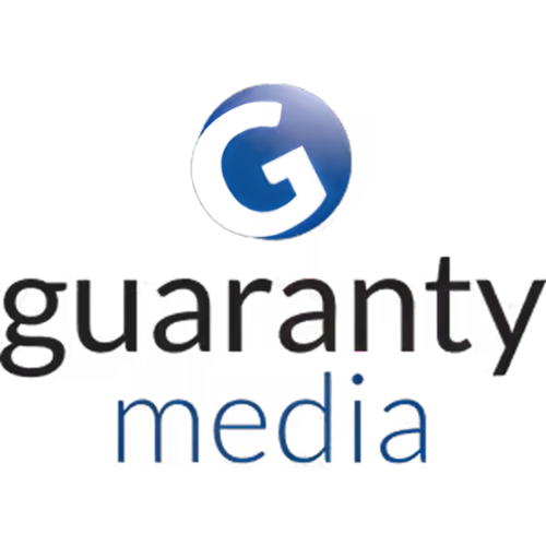 Guaranty Media logo, Louisiana radio and media company and sponsor of the Bayou Country Business Expo.